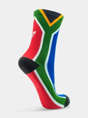 VERSUS SOCKS SOUTH AFRICAN FLAG KIDS ACTIVE CREW