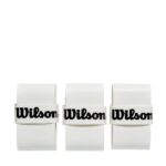 WILSON GRIP OVERGRIP (3) PACK WHITE