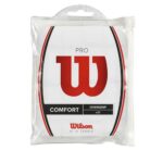 WILSON GRIP PRO COMFORT (12) PACK WHITE