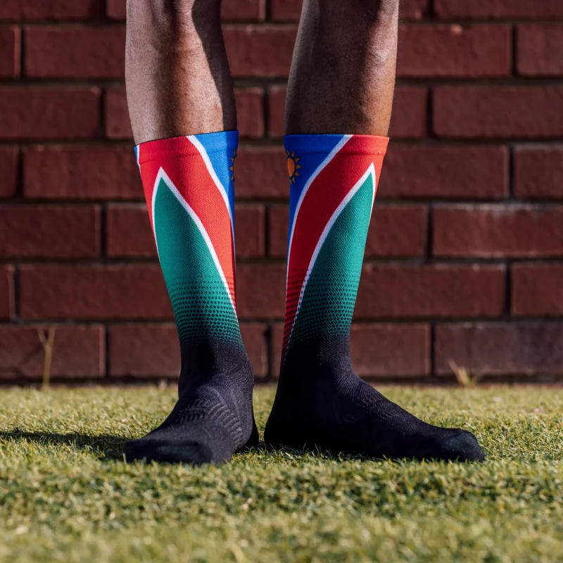 VERSUS SOCKS ACTIVE CREW NAMIBIA FLAG - Image 2