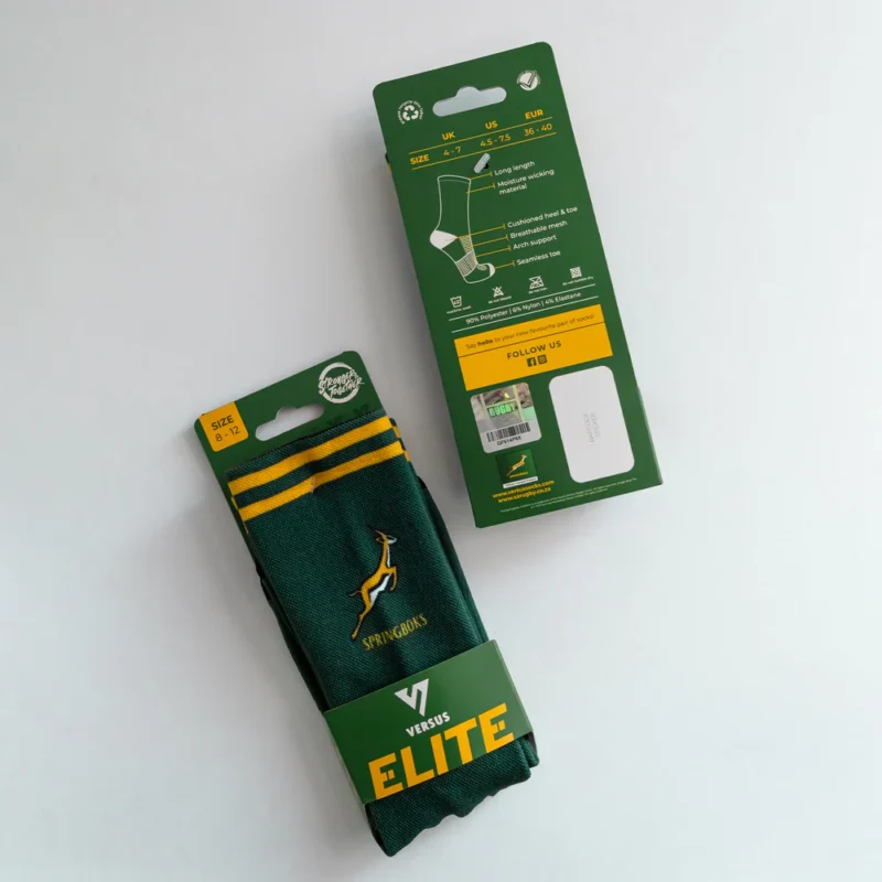 VERSUS SOCK CREW ACTIVE SPRINGBOKS RUGBY - Image 3