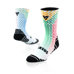 VERSUS SOCKS ACTIVE CREW SOUTH AFRICA STRIPES